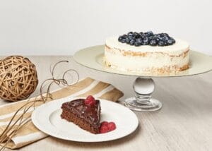 Bizcochos y tortas en la pasteleria saludable